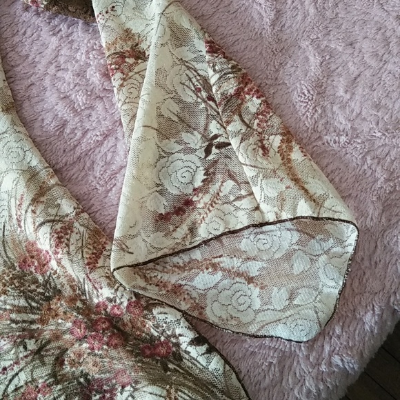 Sachin & Babi for Ankasa 🤎 Floral LaceTunic - Picture 6 of 12